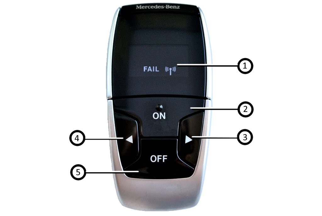 FERNBEDIENUNG STANDHEIZUNG MERCEDES OE A2058208002