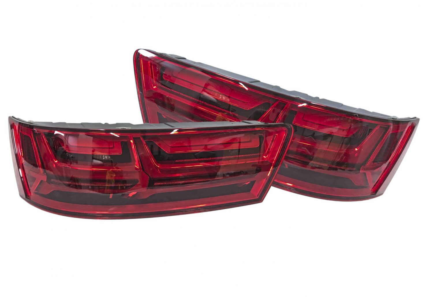 2x Nowe Oryginalne Lampy Tylne Lampa LED Rear Lights Matrix Audi Q7 4M0945094E 4M0945093E