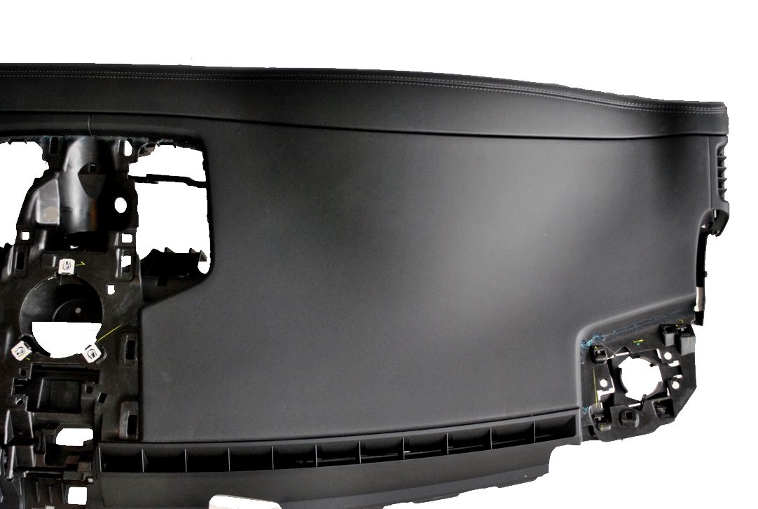 NEUE ORIGINAL-LEDER-ARMATURENBRETT MIT SCHWARZEM FADEN PORSCHE CAYENNE 2018 - 9Y1857033P