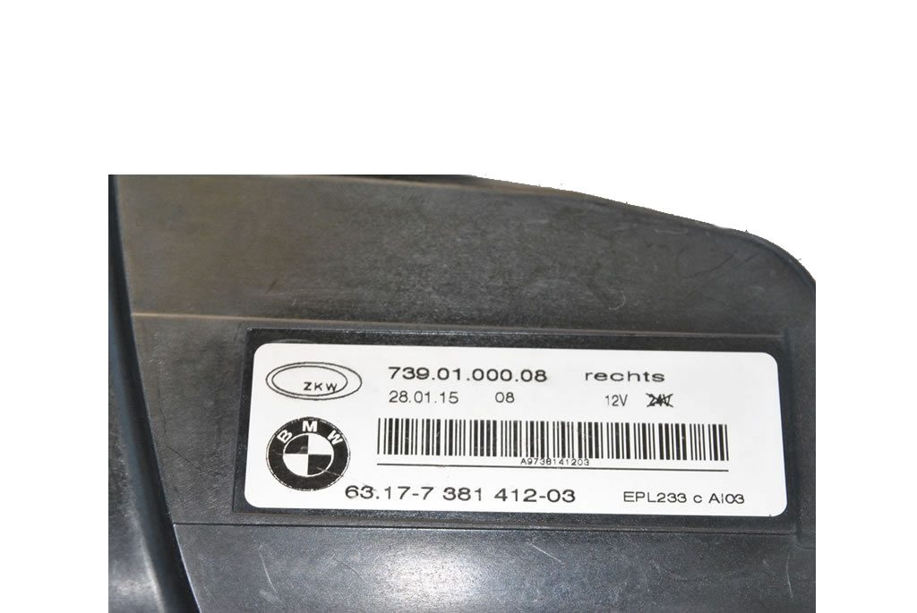 2X NOUVEAU OE HALOGÈNE HALOGÈNE BROUILLARD LED BMW 7 F01 F02 F03 LCI ALPINA 7381412 77381411