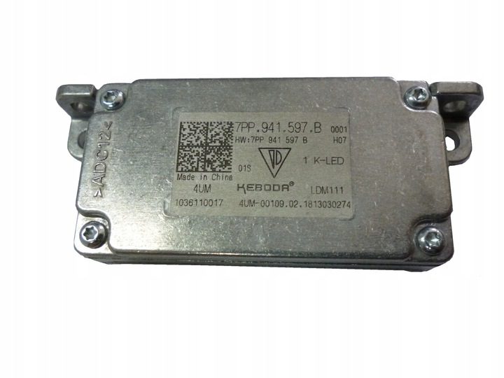 1x Nowy Oryginalny Moduł Świateł Do Jazdy Dziennej Przetwornica Led Porsche Macan Panamera Cayman Boxter 911 Seat Ibiza Leon VW Passat Touareg Skoda Octavia SuperB Kodiaq Audi 7PP941597B