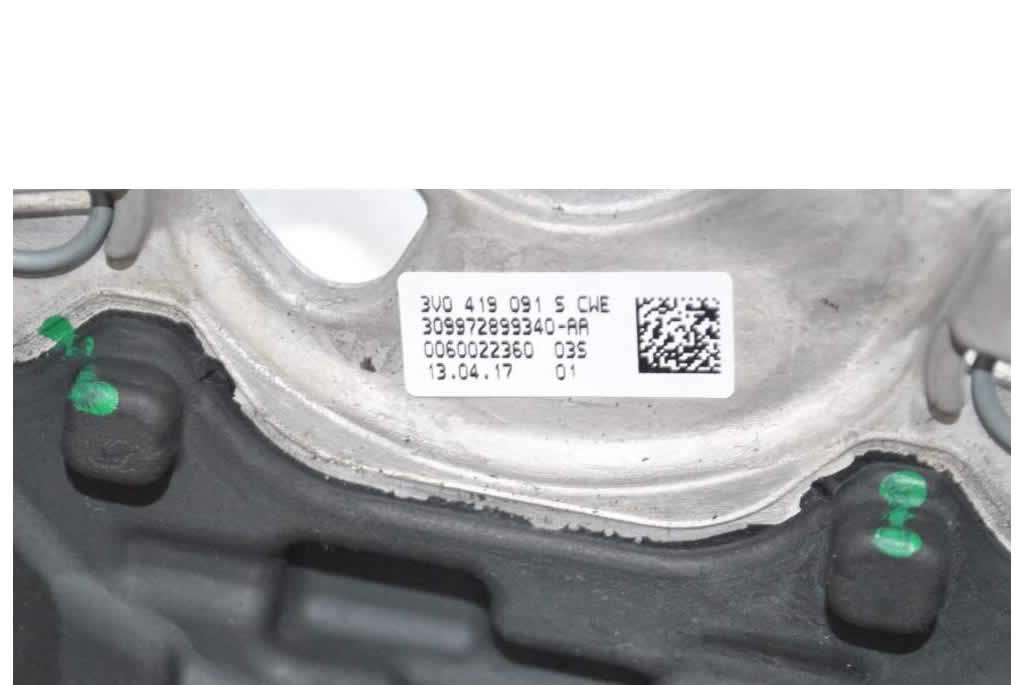 NOUVEAU OEM VOLANT DSG CUIR NOIR MULTIFONCTION SKODA SUPERB FABIA III OCTAVIA III KODIAQ 3V0419091S
