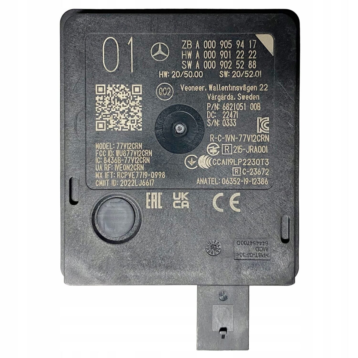 CZUJNIK SENSOR RADAR BLIND MERCEDES A0009059417