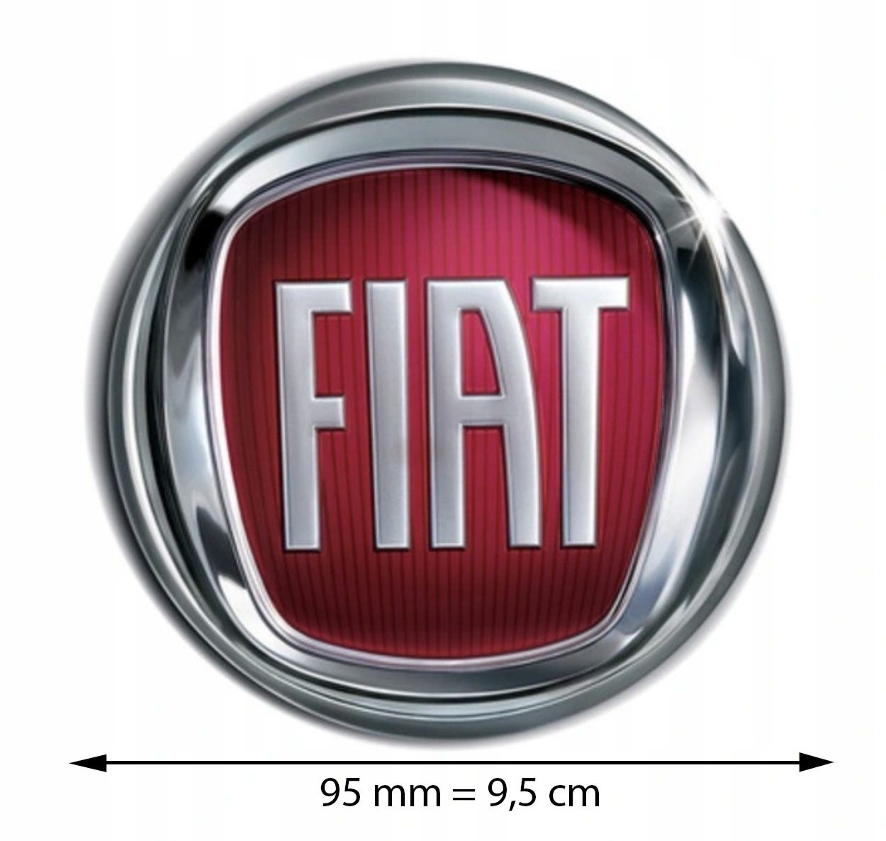 Znaczek Emblemat Logo do FIAT 500 Panda Punto