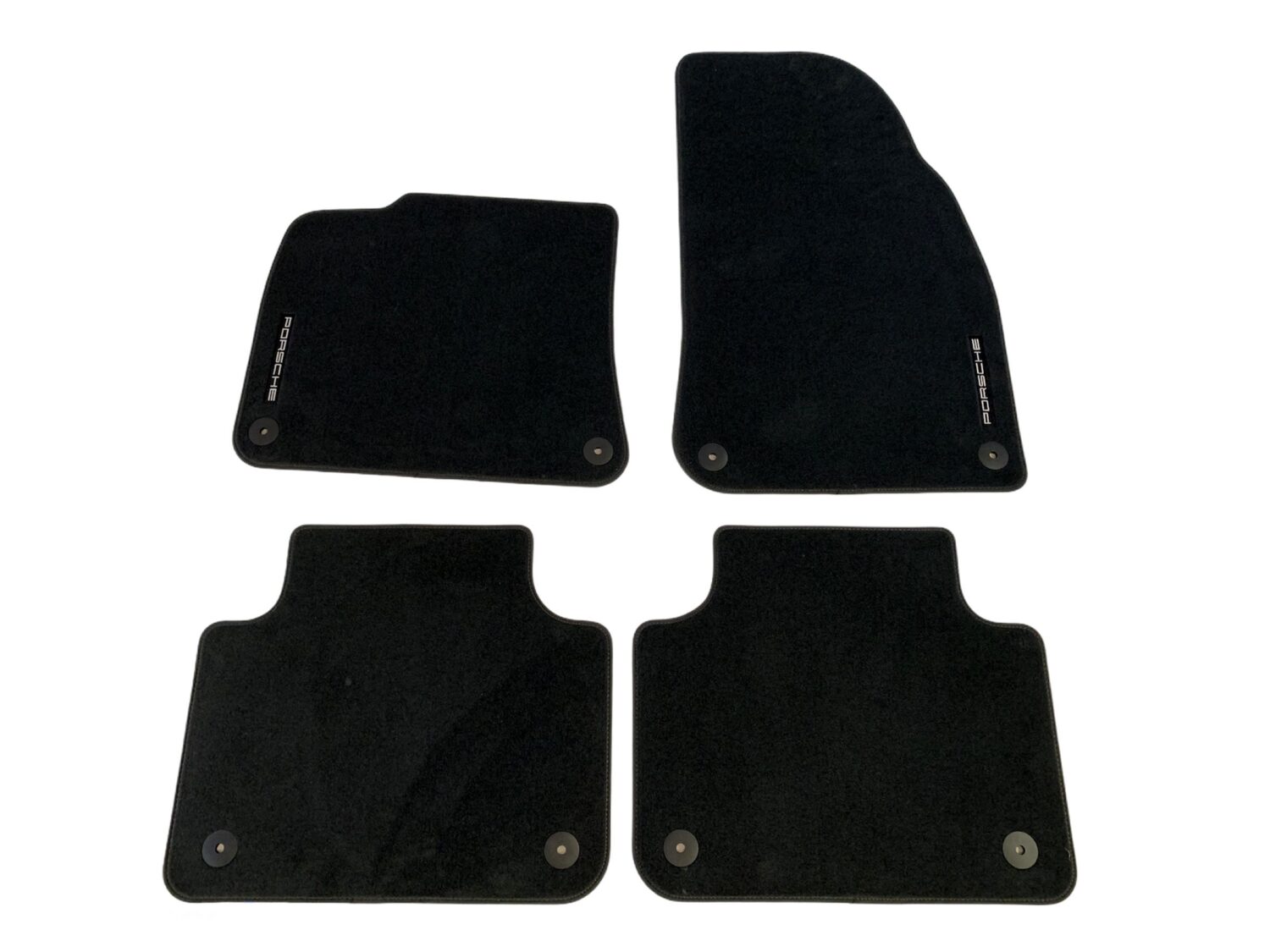 NUOVI TAPPETINI ORIGINALI IN VELLUTO SET DI 4X PORSCHE CAYENNE 9Y1863011 0S5