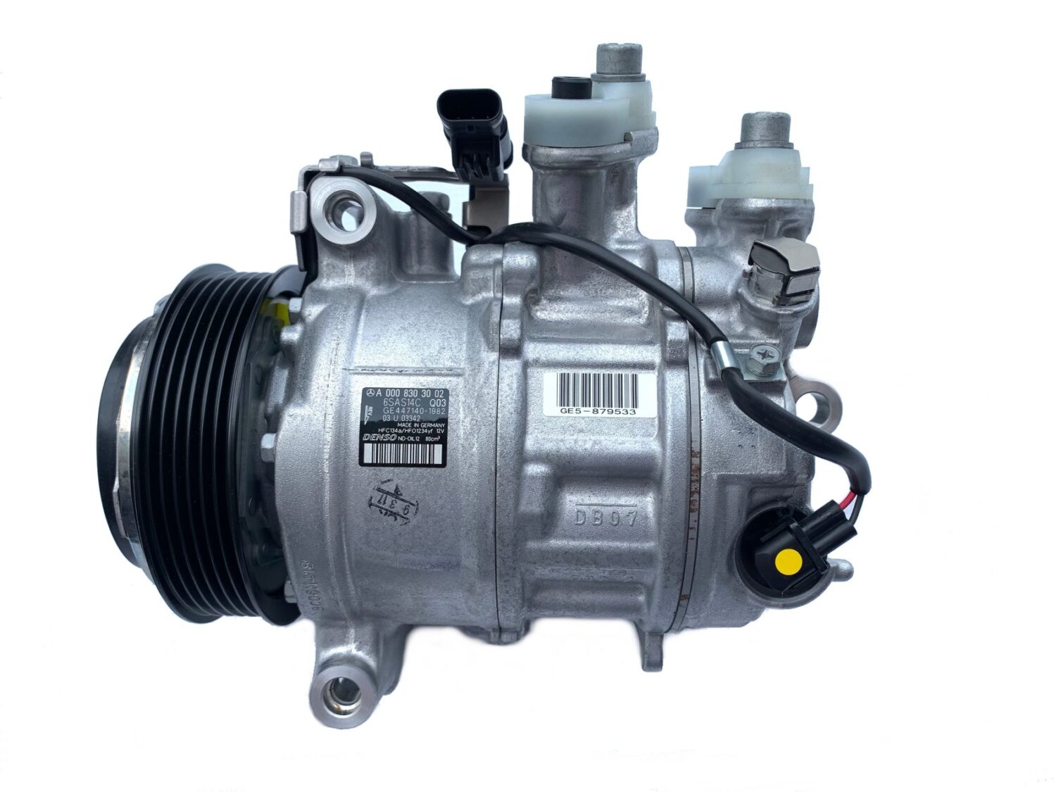 NOVÝ KOMPRESOR KLIMATIZACE MERCEDES C-KLASSE S205 W205 E C238 S213 W213 GLC CLS X253 V W447 A0008303002