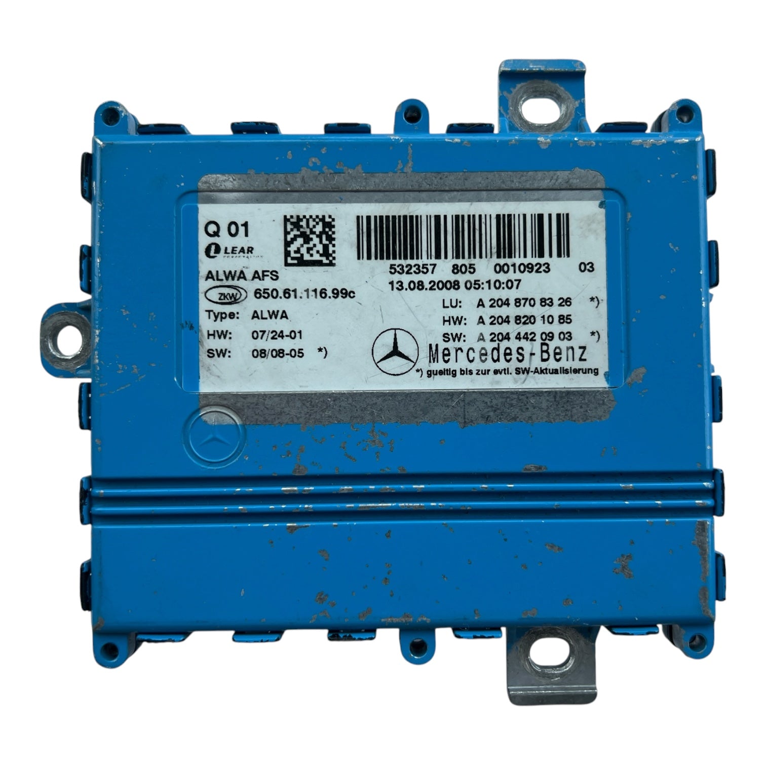 ORIGINAL STEERING MODULE AFS USED MERCEDES GLK X204 2008-2012 A2048708326