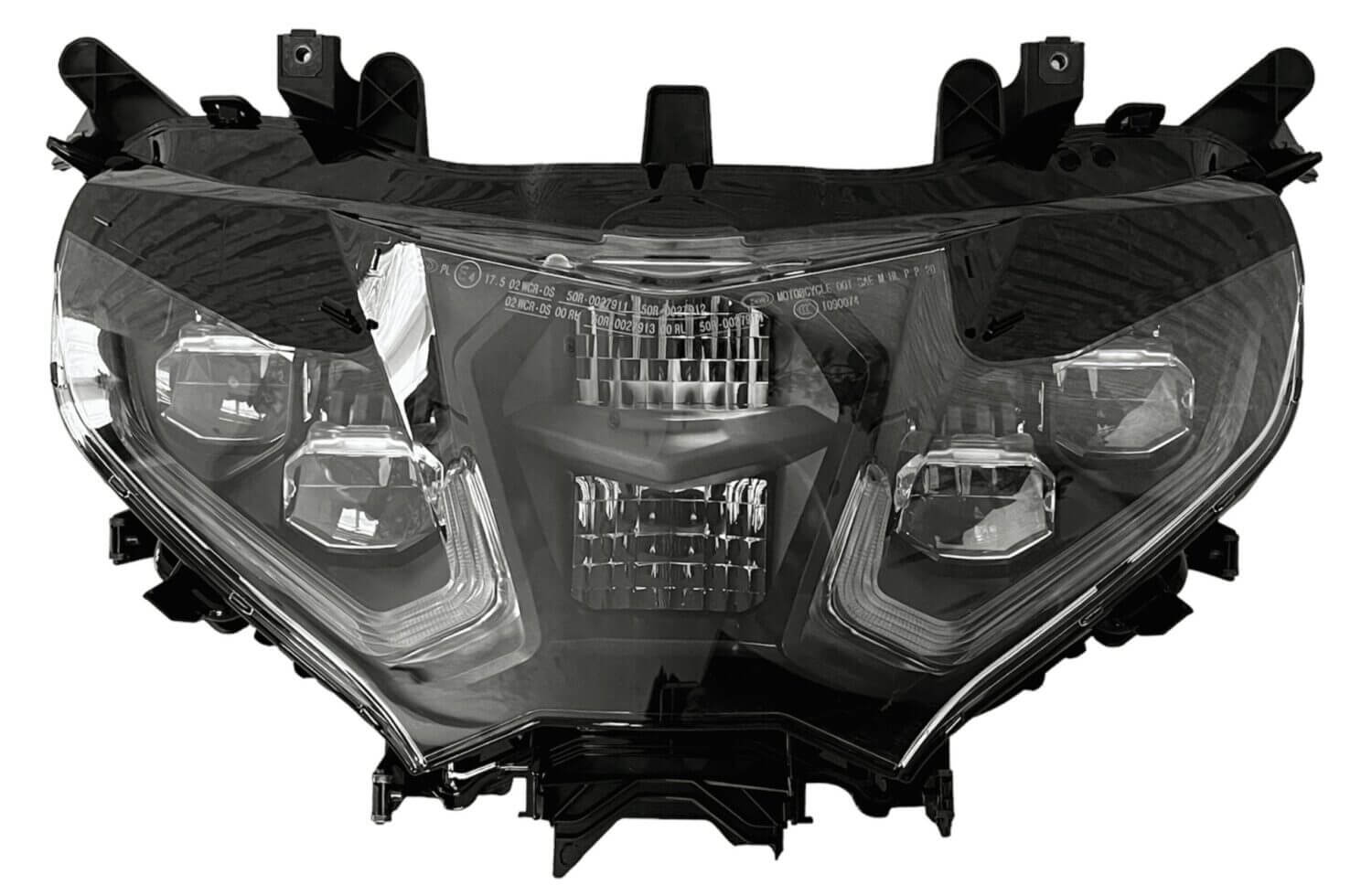 NEUE SCHEINWERFER LAMPE VOLL LED KOMPLETT BMW K52 R1200RT R1250RT LED PRO ECE 8395624 1180.407.0000