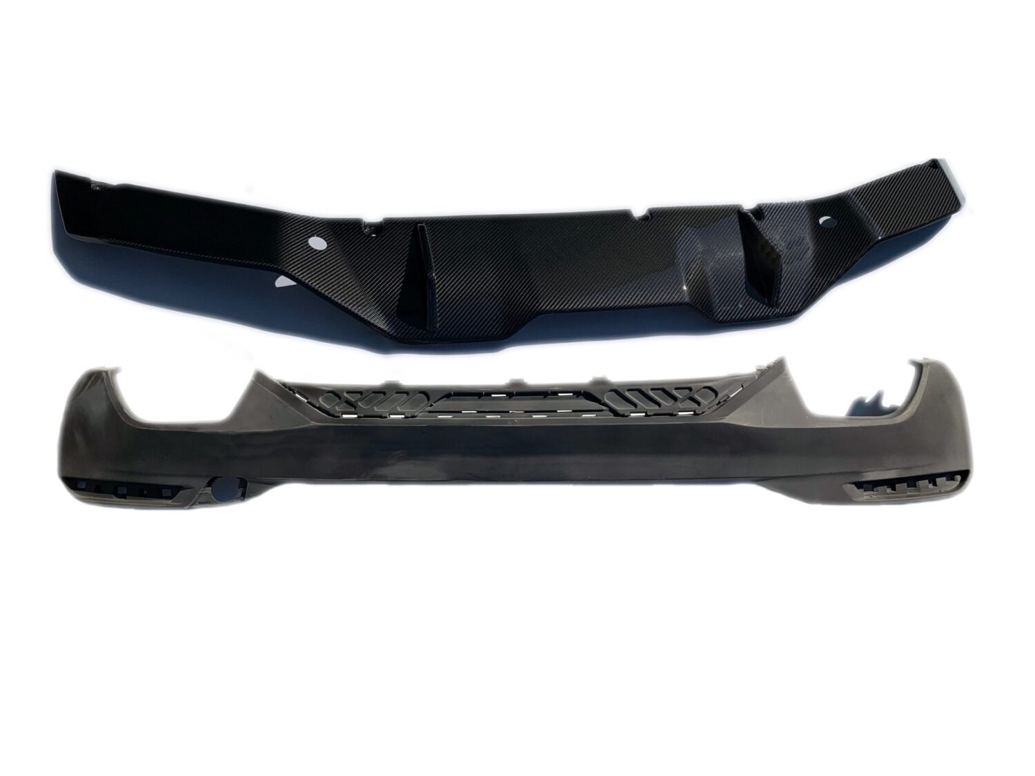 NOUVEAU KIT COMPLET DE PARE-CHOCS EN CARBONE BMW 5 G30 51112414135 DIFFUSEUR ARRIERE + SPOILER AVANT
