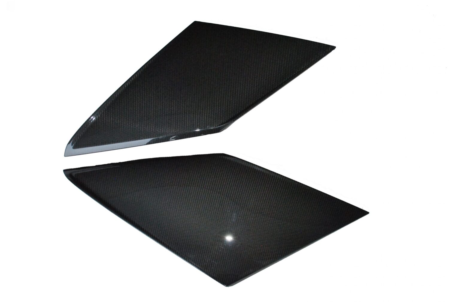 2X NEW ORIGINAL CARBON SIDE PANEL CAPS AUDI Q2 SQ2 81A071352A 81A071350A3Q0