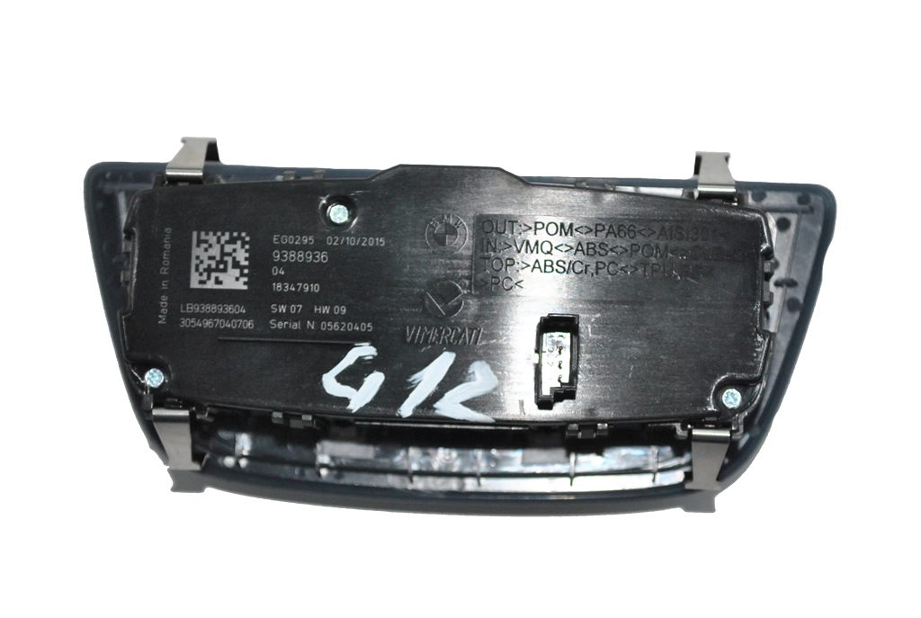 OE PANNEAU DE CONTRÔLE INTERRUPTEUR LUMINEUX BMW 7 G11 G12 9388936 - 61319388936