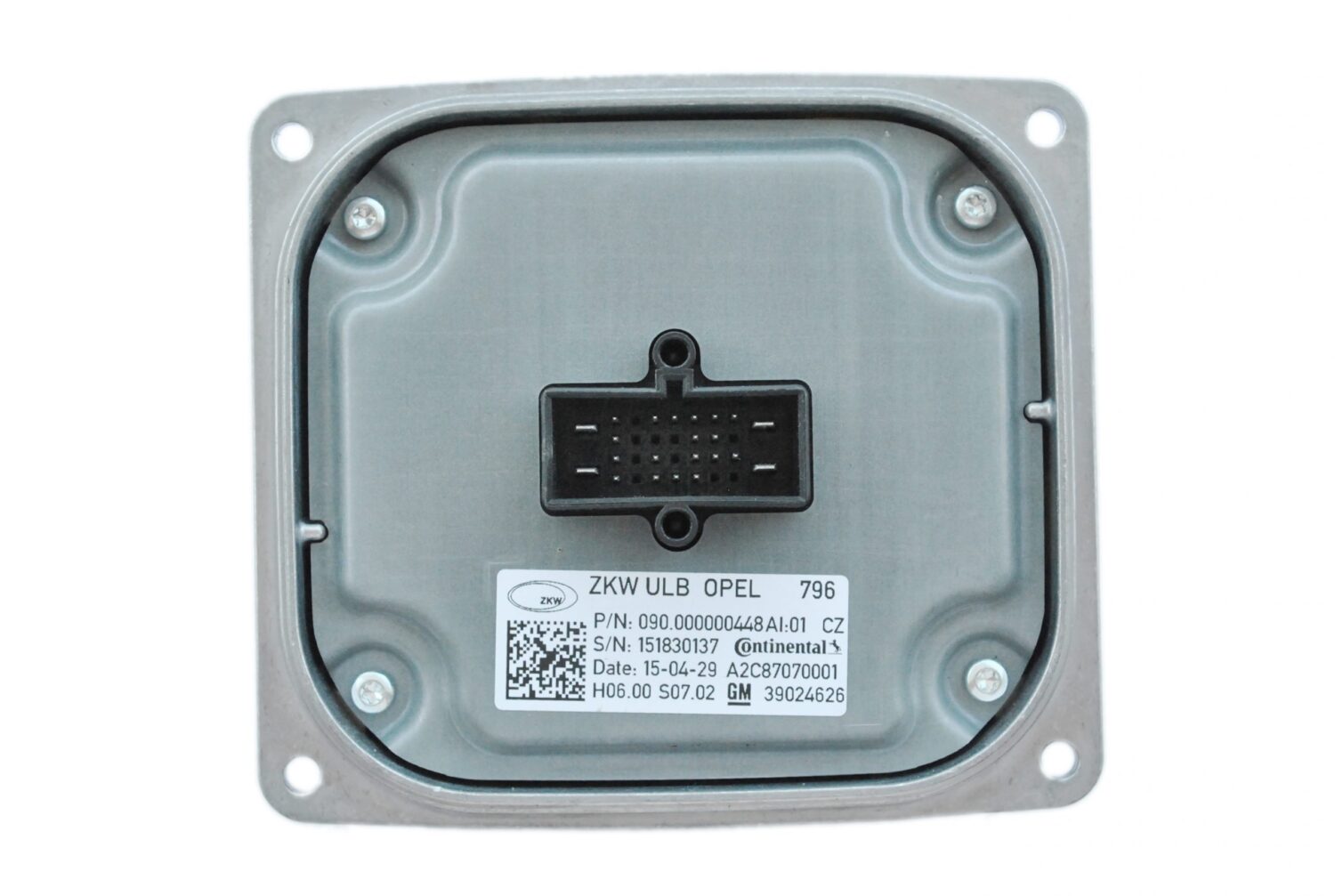 Moduł LED Sterownik ZKW ULB OPEL A2C87070001 39024626