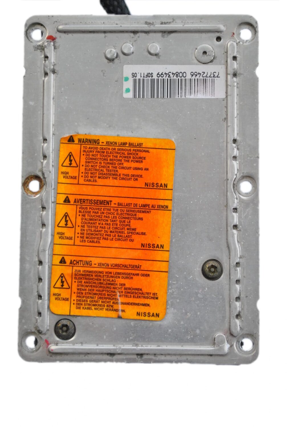 CONVERTITORE XENO A 6 POLI VALEO USATO CON CAVO VW LUPO AUDI A4 RS4 PEUGEOT 607 RENAULT LAGUNA 2 NISSAN PRIMIERA P11 89002070