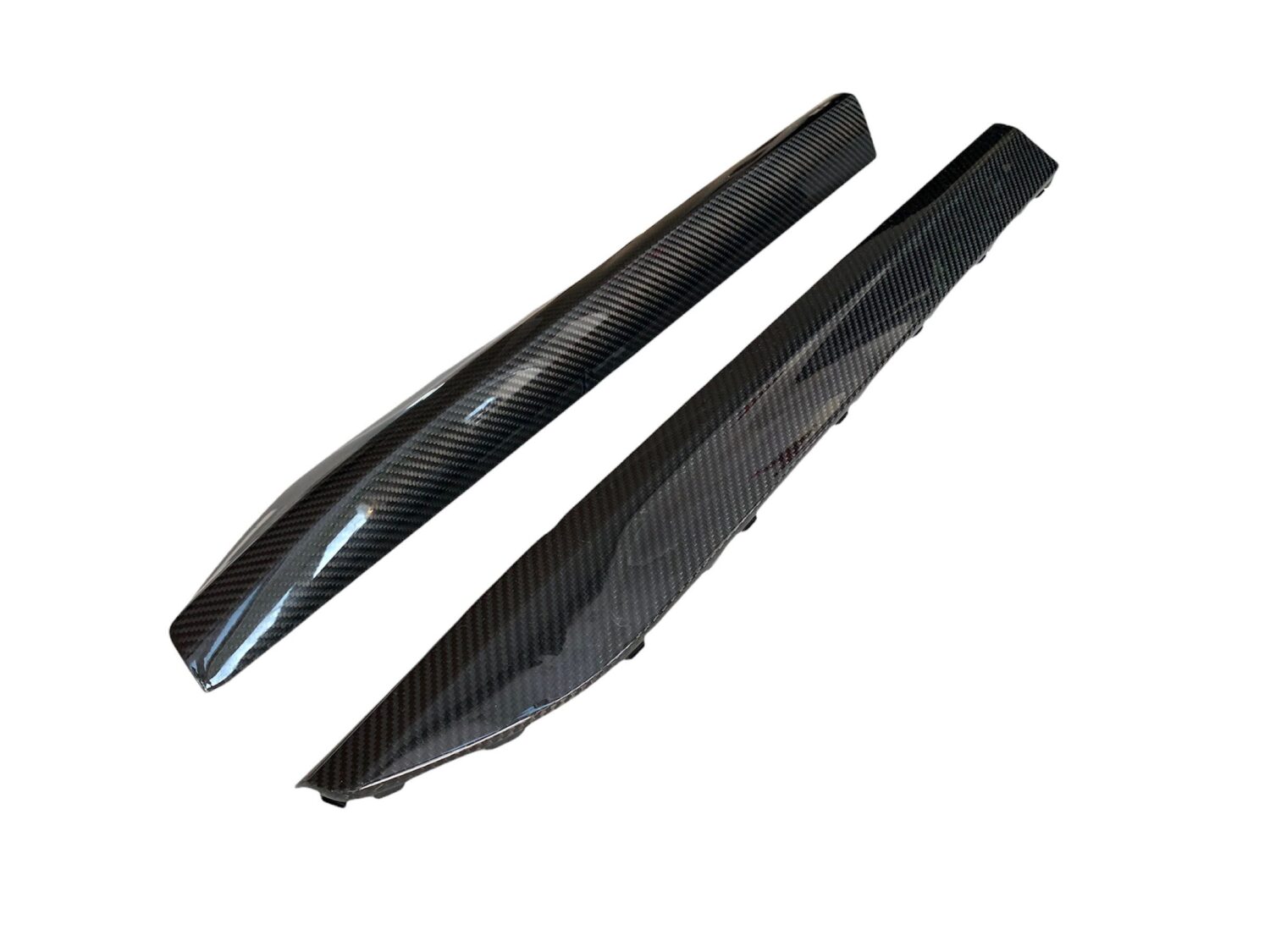 2X NEW ORIGINAL CARBON DOOR SLATS AUDI Q5 SQ5 2017-2021 80A 80A853525 80A222526B 80A222525B