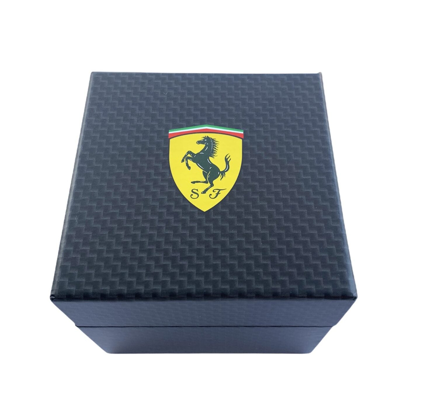 NOWY ZEGAREK ORYGINALNY FERRARI PILOTA EVOLUZIONE CARBON FIBER 10 BAR