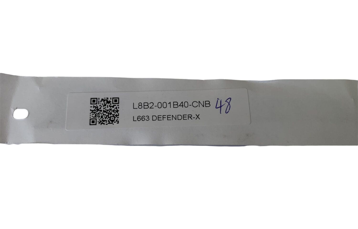 NOVÝ ORIGINÁLNÍ EMBLÉM LAND ROVER DEFENDER - X DEFENDERX L8B2-001B40-CNB