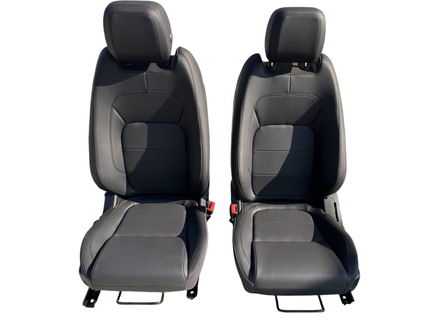 2X NOUVEAUX SIÈGES AVANT VENTILÉS OEM CUIR NOIR JAGUAR I-PACE X590 J9D3-14B719