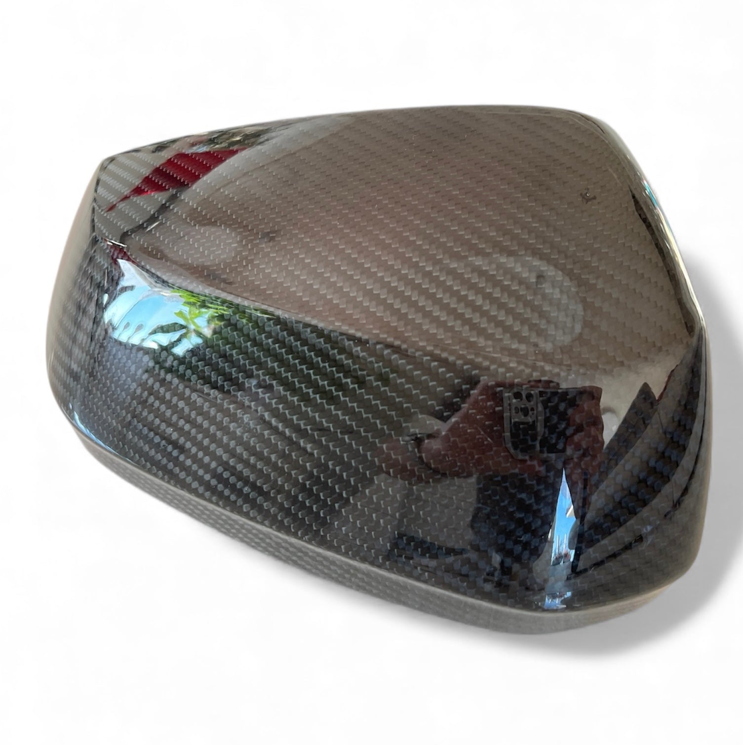 GENUINE MIRROR HOUSING COVER CARBON NAKŁADKA LUSTERKA ABDECKUNG SPIEGEL AUDI Q2 81A072532B