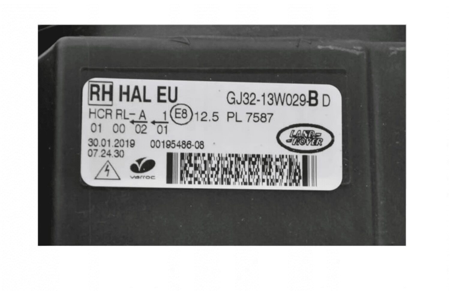 2X NOWE ORYGINALNE REFLEKTORY REFLEKTOR LAMPY RANGE ROVER EVOQUE GJ32-13W030-BD