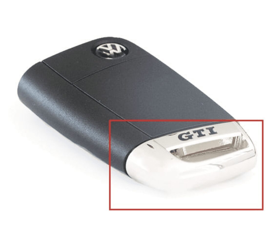NEW OEM KEY CAP GTI KEY CHROME VW GOLF 7 T-ROC, POLO DESIGN 5G0959893
