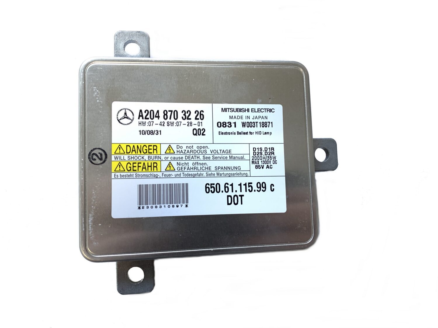 NUOVO CONVERTITORE XENO XENON BIXENO OE MERCEDES GLK A2048703226
