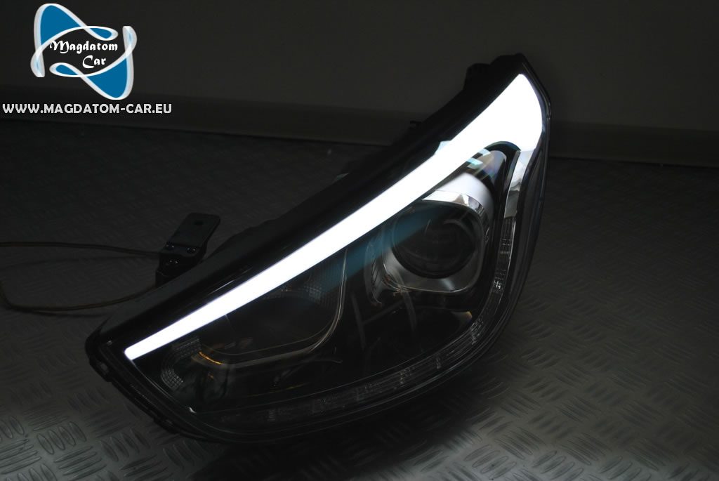 2X NUOVI FARI OE XENON BIXENON LED LAMPADE HYUNDAI IX35 2013 - 2016 921012SXXX + 921022SXXX