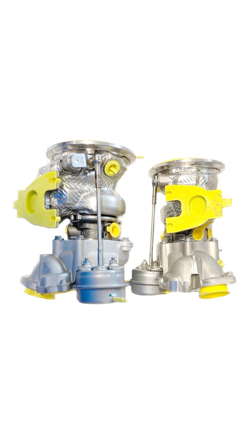 2X NUOVO OE TURBO TURBOCOMPRESSORE 2.9L TFSI AUDI RS4 RS5 A6 S6 A7 S7 PORSCHE PANAMERA CAYENNE 06M145702T - 06M145701T