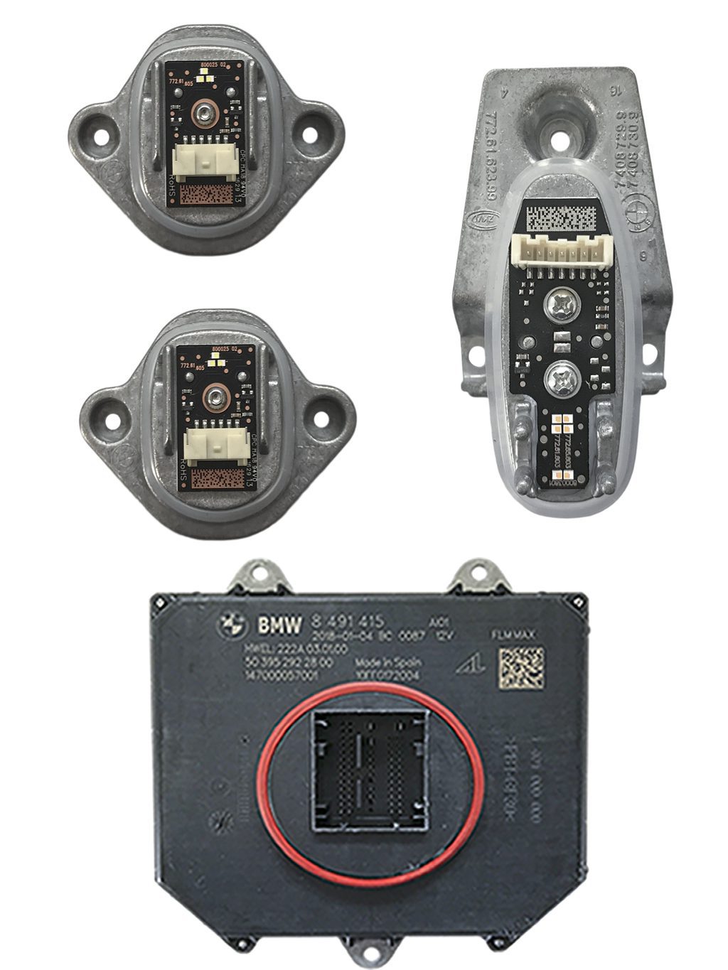 NOUVEAU ENSEMBLE DE MODULES OE POUR CONTRÔLEUR DE FEUX DE JOUR, CLIGNOTANTS LASER LED BMW 7 G11 G12 63117440359
