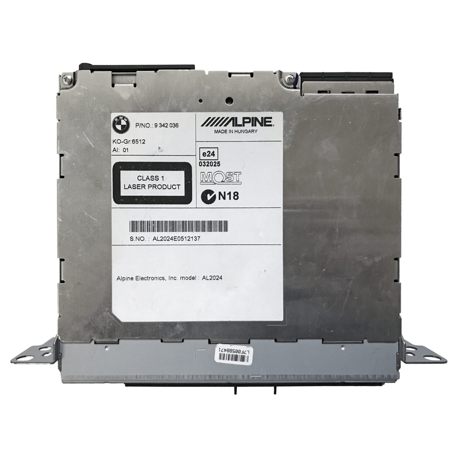Nowe OE Radio do BMW Serii 1, 3, X3 9342036