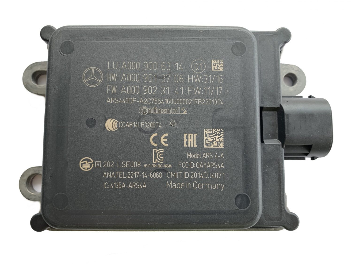 Radar ACC do MERCEDES A0009006314