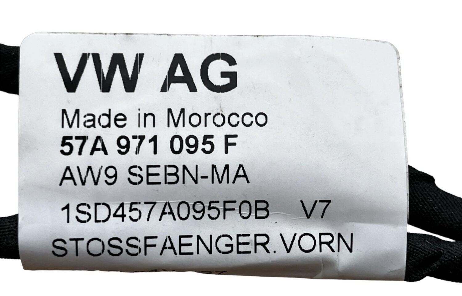 NOUVEAU FAISCEAU DE CÂBLES OE, CÂBLES DE PARE-CHOCS CAMÉRA PDC SIÈGE ATECA SKODA KAROQ 57A971095G 57A971095E 57A971095H 57A971095F