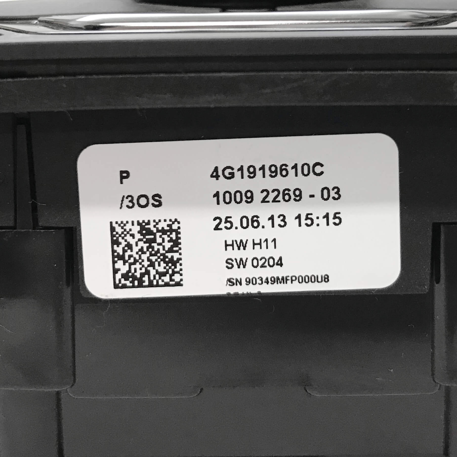 Nouveau panneau de commande de navigation OE MMI AUDI A6 4G A7 4G1919610C 4G1919610D