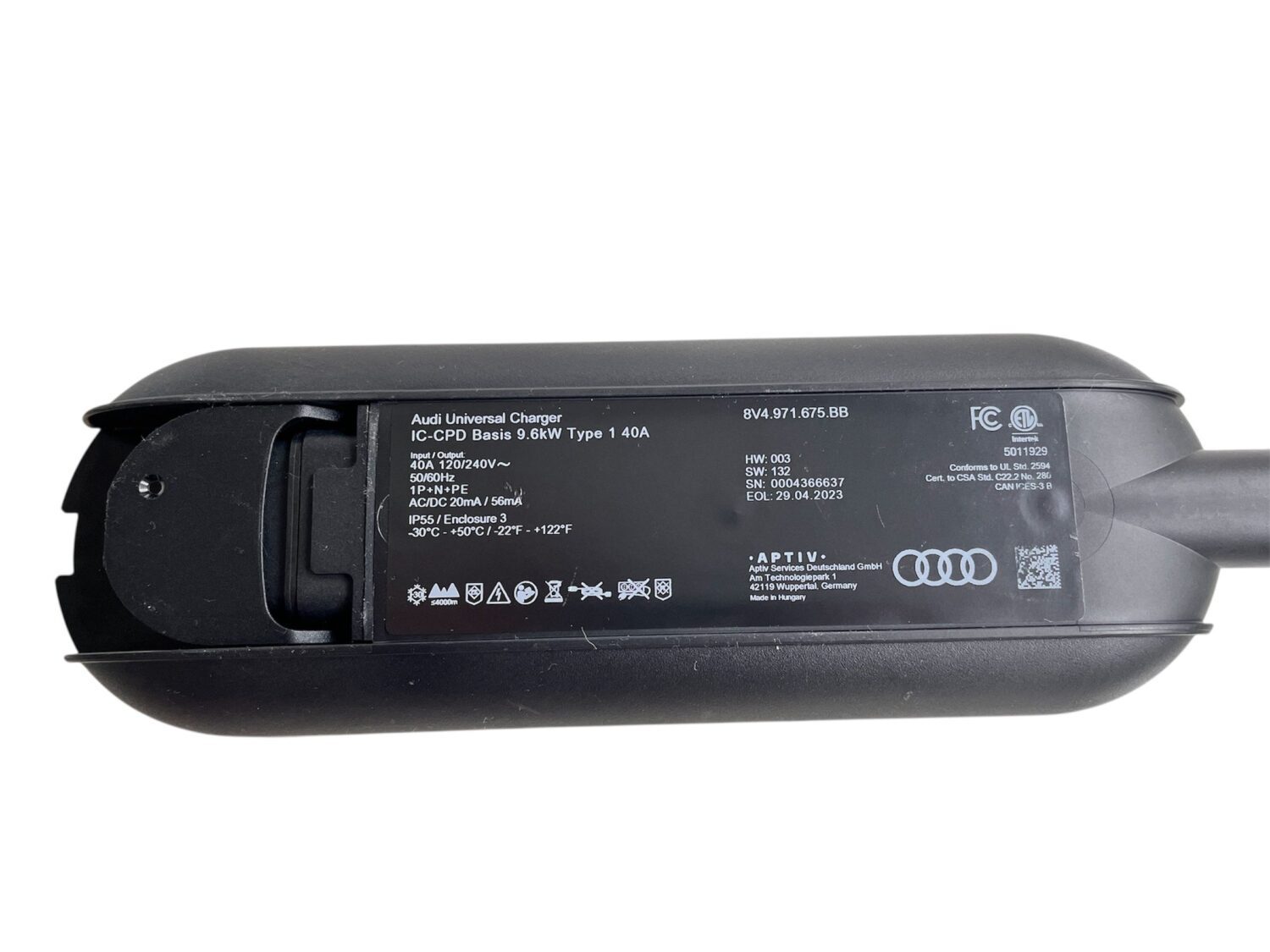 NABÍJEČKA USA AUDI TYP 1.40A 9.6kw 40A 8V4971675BB