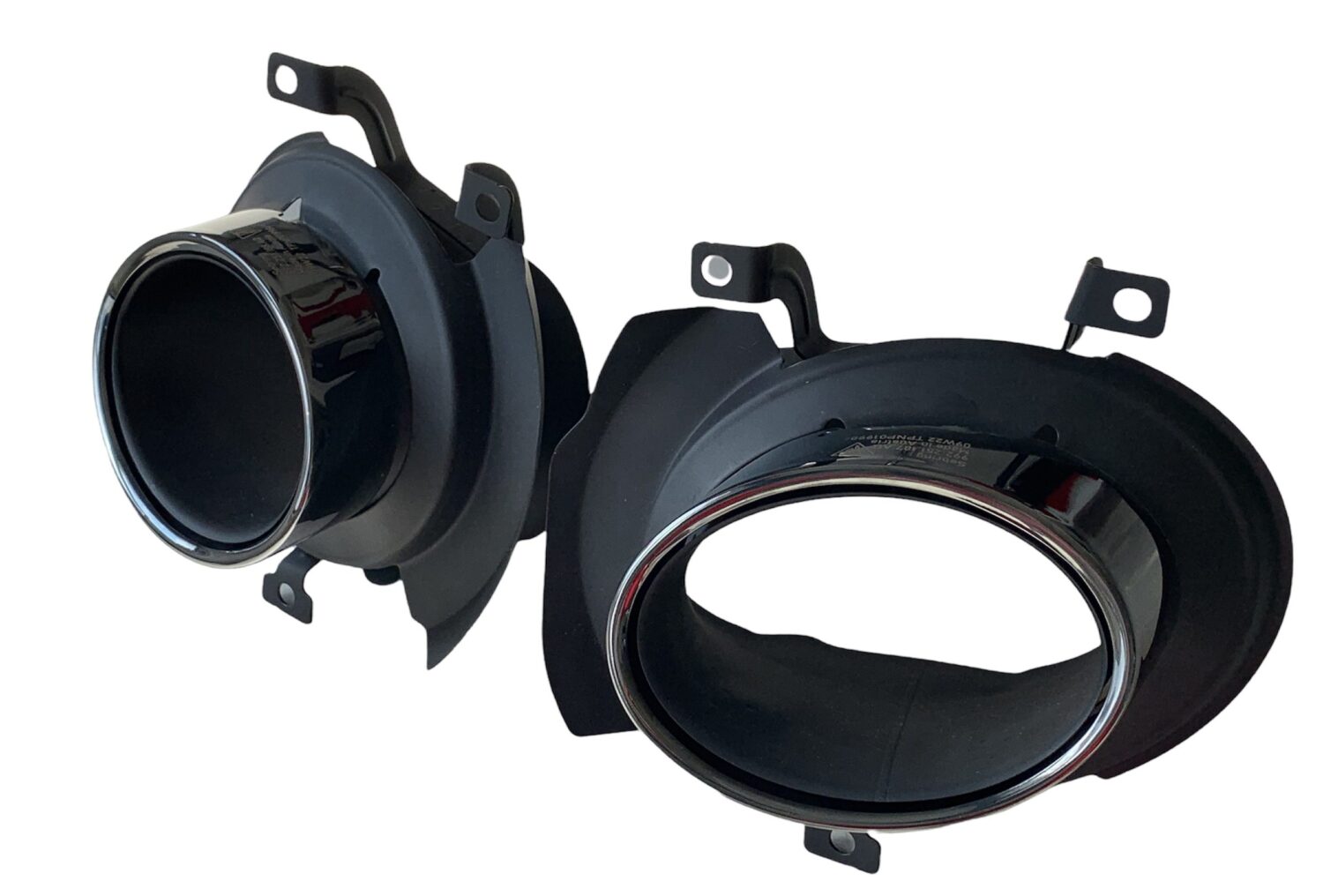 2X NOWA OE KOŃCÓWKA WYDECHU CZARNE PORSCHE 911 992 2019-- 992251188AQ 992251187AQ