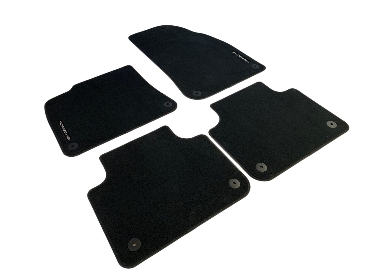 NUOVI TAPPETINI ORIGINALI IN VELLUTO SET DI 4X PORSCHE CAYENNE 9Y1863011 0S5