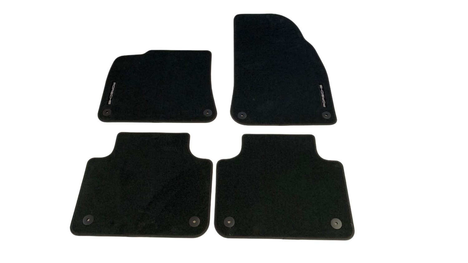 NUOVI TAPPETINI ORIGINALI IN VELLUTO SET DI 4X PORSCHE CAYENNE 9Y1863011 0S5