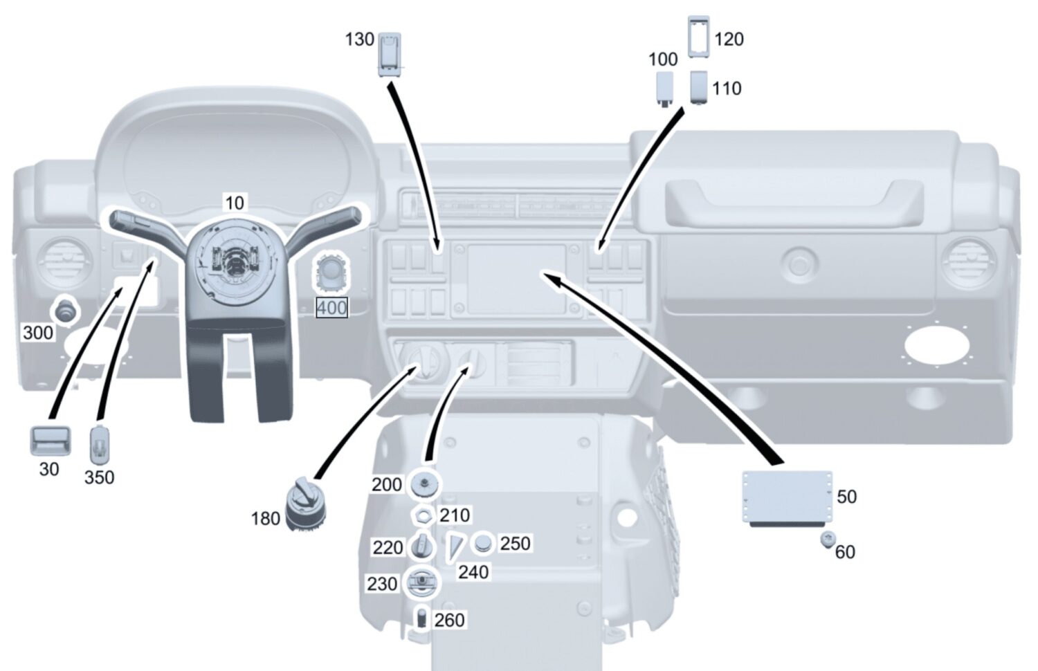 NEW OE PUSH BUTTON ENGINE START STOP MERCEDES W118 CLA W177 A , B W247 W464 G-KLASSE W907 W910 SPRINTER A1779051201