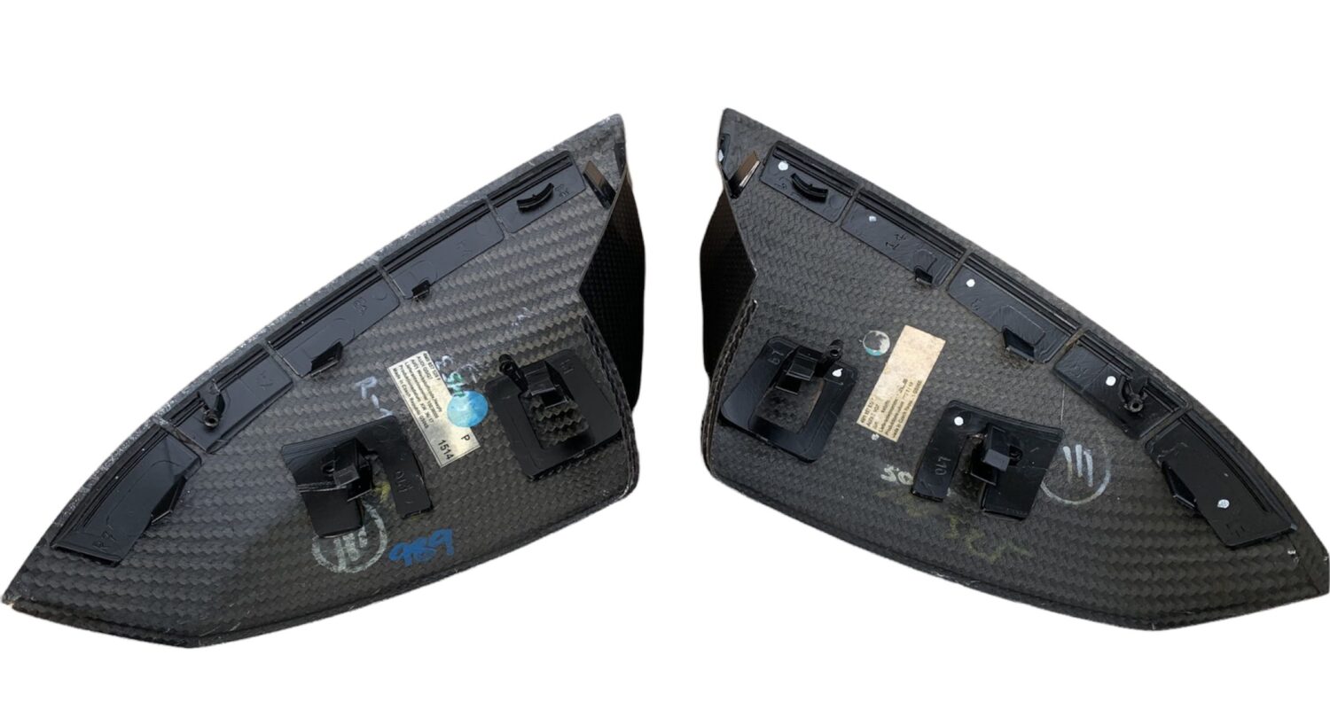 2X CACHE MIROIR LATÉRAL CARBONE AUDI Q5 SQ5 Q7 SQ7 4M0857528F 4M0857527F