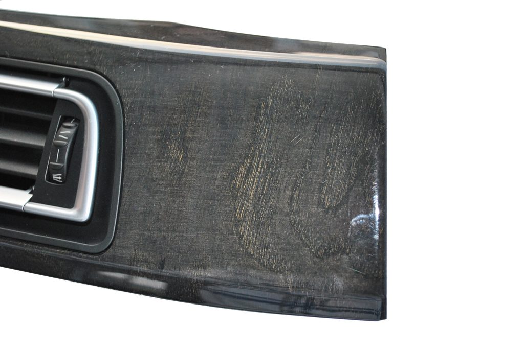CRUSCOTTO USATO STRISCIA IN LEGNO GRIGLIA DI VENTILAZIONE PANNELLO LUMINOSO BMW 7 F01 F02 LCI 9232145 9192744