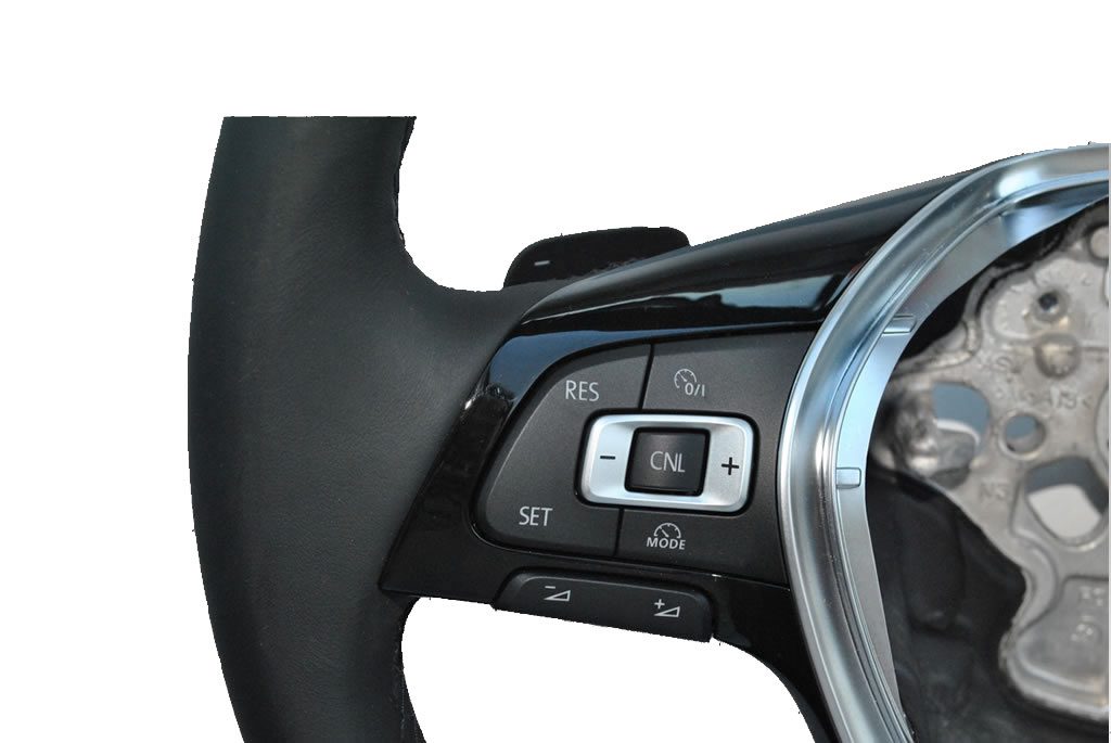 Nowa Oryginalna Kierownica DSG Czarna Skóra Multifunkcyjna Bez AirBag VW Passat B8 Golf 7 Plus Jetta 5G0419091