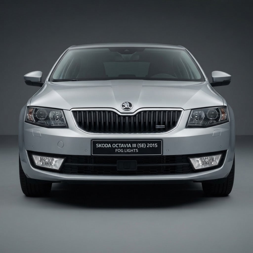 2X NOWE OE ŚWIATŁA PRZECIWMGIELNE HALOGENY SKODA OCTACVIA MK3 5E 5E0941699 , 5E0941700