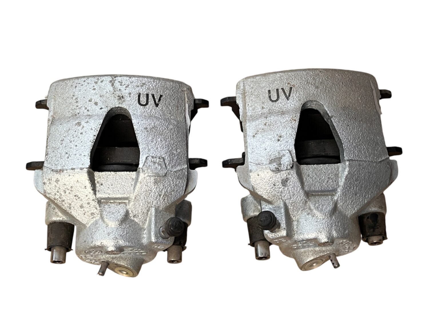 2X NOVÝ OEM BRZDOVÝ TŘMEN + DESTIČKY ATE AUDI 1J0615123A + 1J0615124A VW GOLF 4 , 5 AUDI A1 A2 A3 SEAT IBIZA SKODA