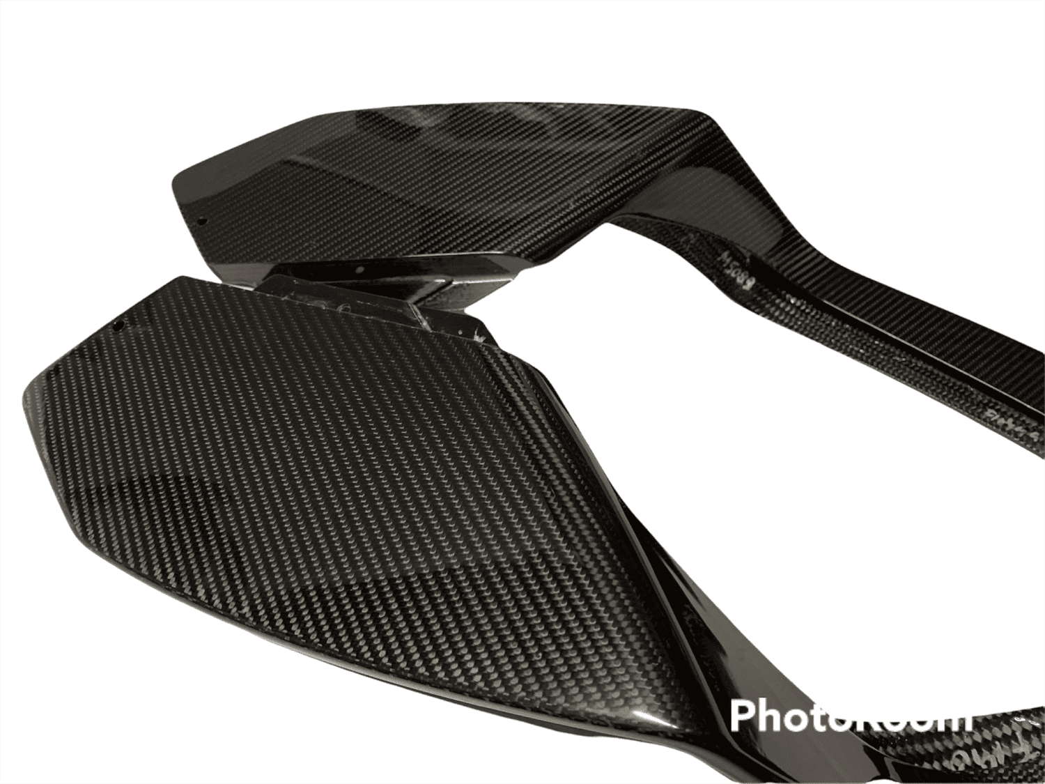 2X NEW ORIGINAL CARBON SPOILER CAPS AUDI TT SPORT 8S0088541 8S0088542