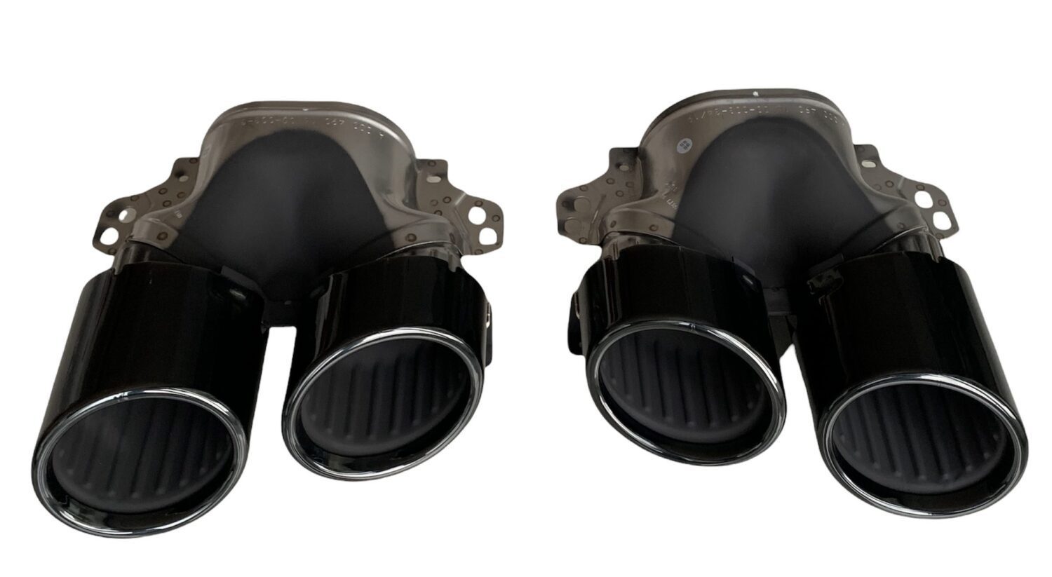 2X EMBOUT D'ÉCHAPPEMENT MERCEDES A A45S AMG W177 GT53 W290 GLA CLA GLE53 W167 GT 53 A0004901500 A0004901600