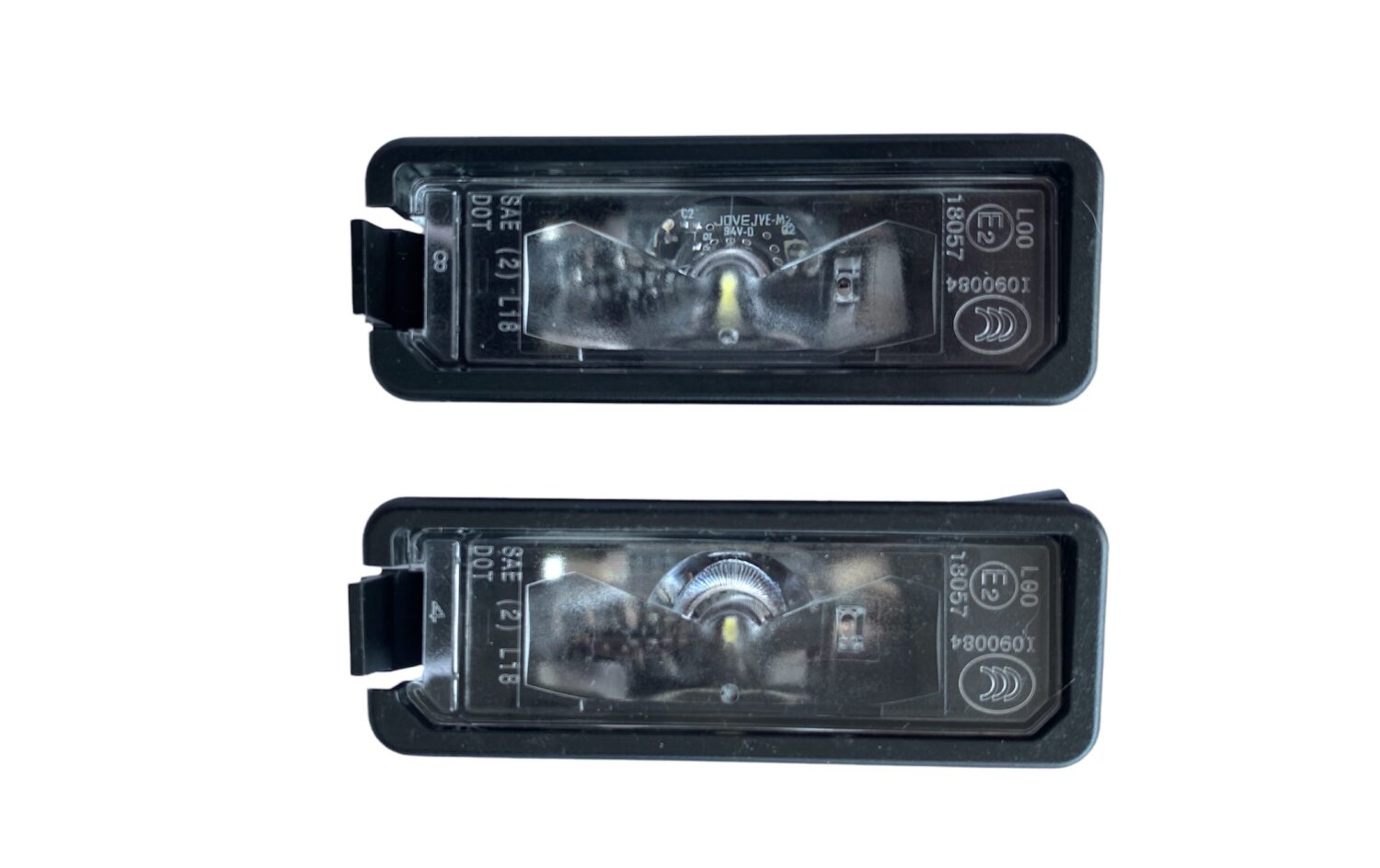 2X NEW OEM LED REGISTRATION LIGHTS AUDI Q8 RSQ8 VW GOLF ARTEON T-ROC ID3 PASSAT POLO UP SEAT IBIZA ST LEON 3G5943021