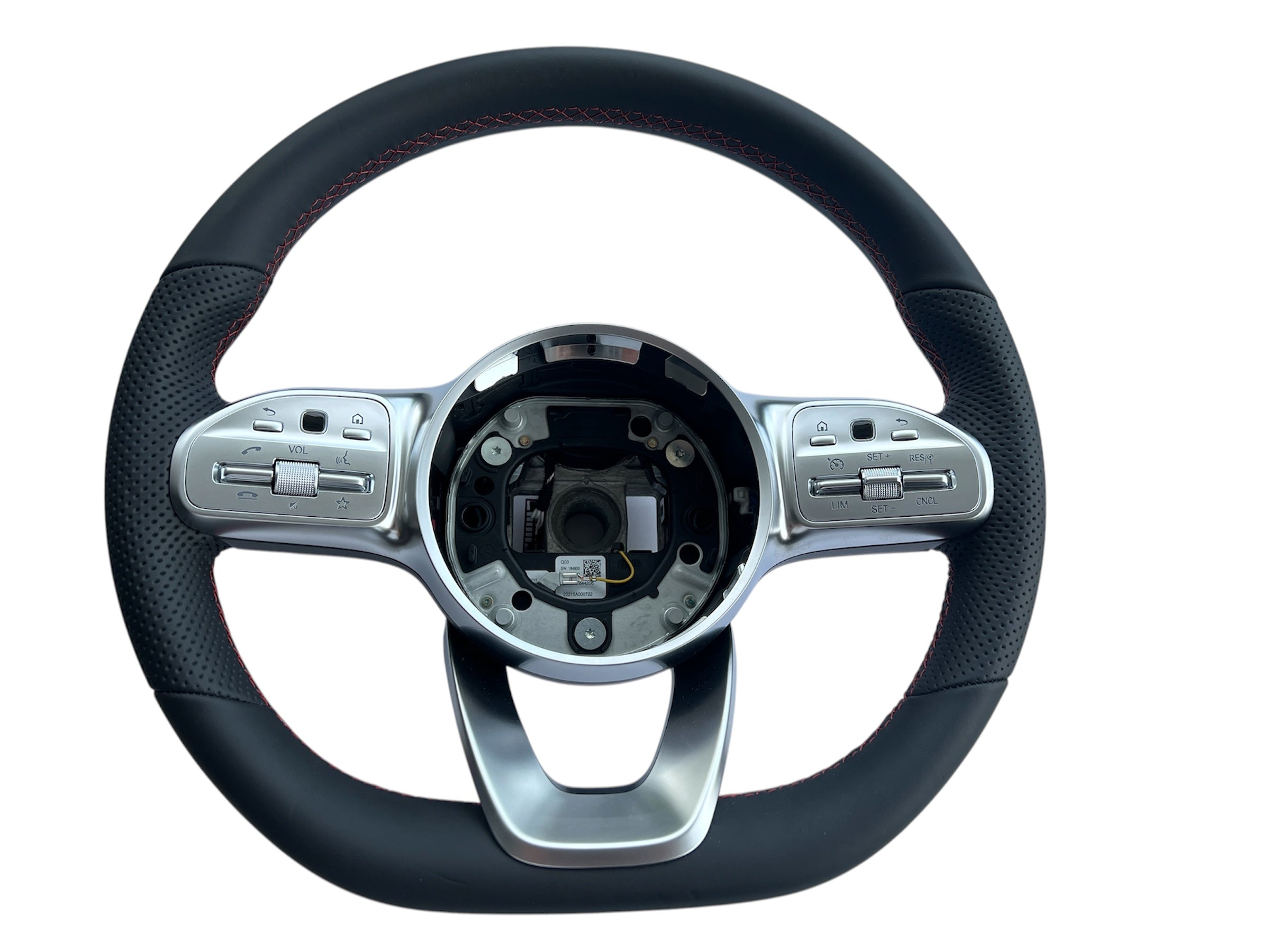 NEW ORIGINAL BLACK LEATHER STEERING WHEEL MULTIFUNCTION MERCEDES GLC X253 C253 CLA C118 W177 GL A0994647903