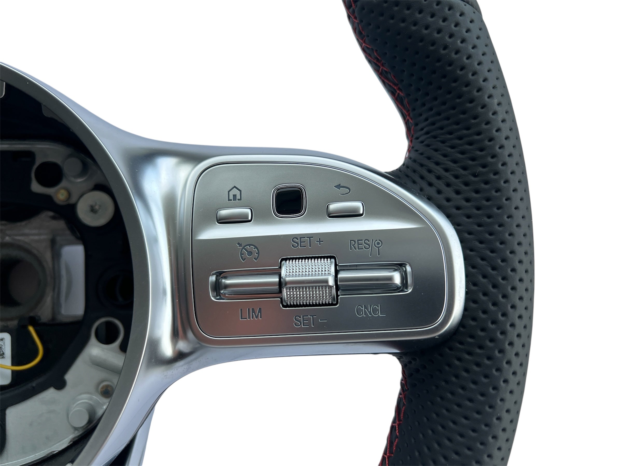 NEW ORIGINAL BLACK LEATHER STEERING WHEEL MULTIFUNCTION MERCEDES GLC X253 C253 CLA C118 W177 GL A0994647903