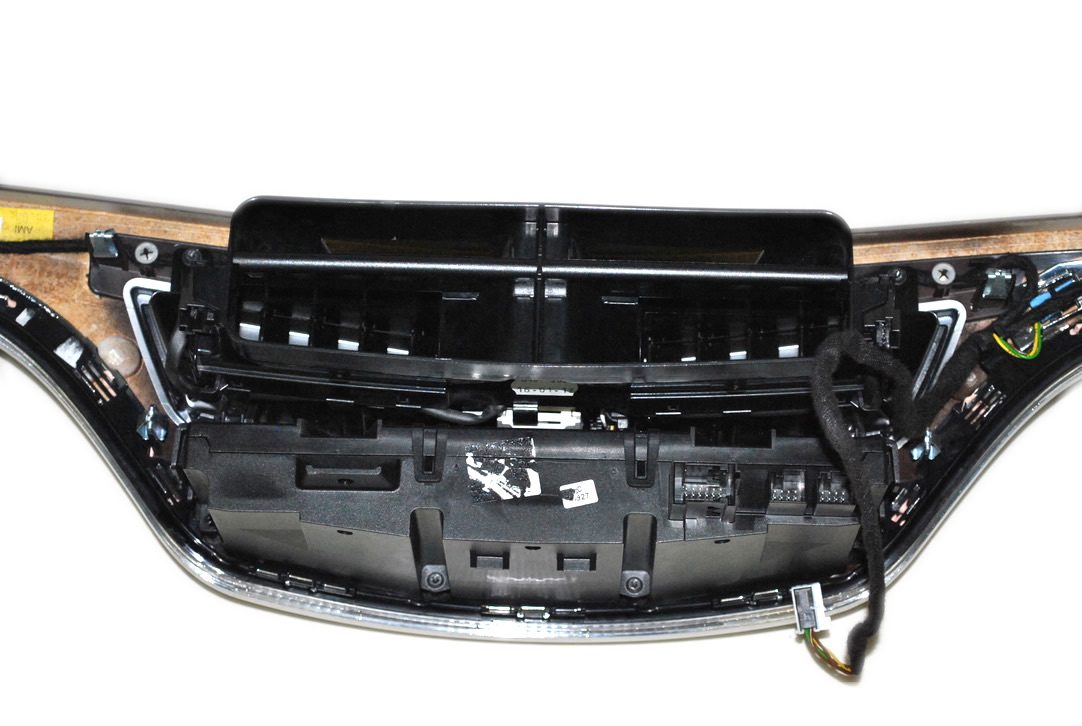 PANNEAU DE COMMANDE DE CLIMATISATION + HORLOGE + GARNITURE DÉCORATIVE BOIS MERCEDES S-KLASSE W221 2006-2013 A2218300954 D'OCCASION