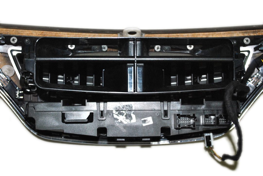 PANNEAU DE COMMANDE DE CLIMATISATION + HORLOGE + GARNITURE DÉCORATIVE BOIS MERCEDES S-KLASSE W221 2006-2013 A2218300954 D'OCCASION
