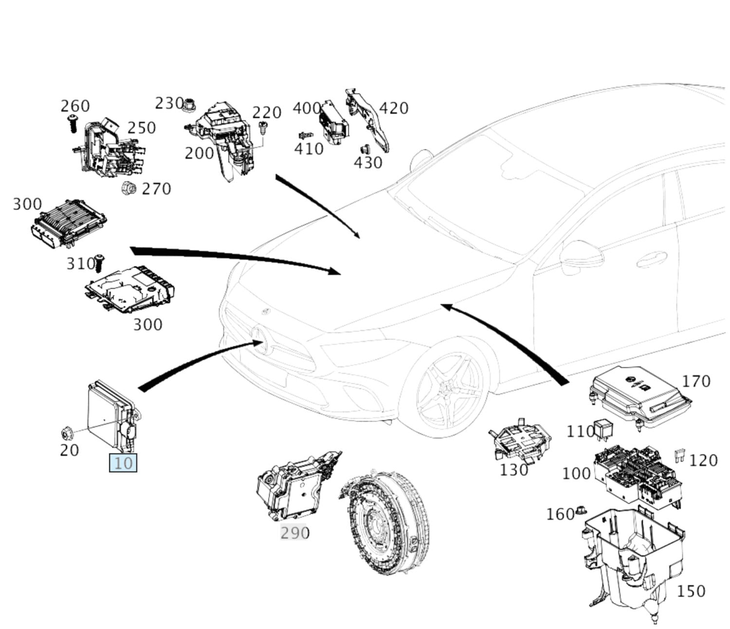 NUOVO SENSORE OE RADAR ACC DISTRONIC PLUS MERCEDES E-KLASSE W213 W238 W177 W205 W222 W217 S63 GLS W257 AMG A0009006314